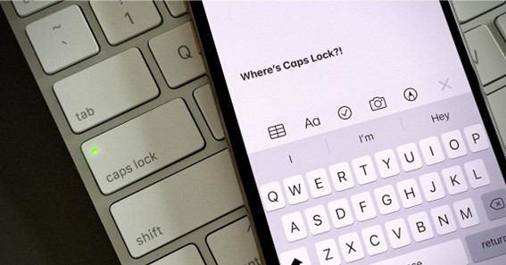 How To Turn On Caps Lock On Iphone?