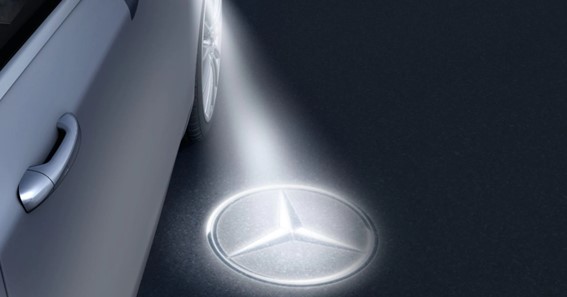 How To Turn On Mercedes Logo Light?
